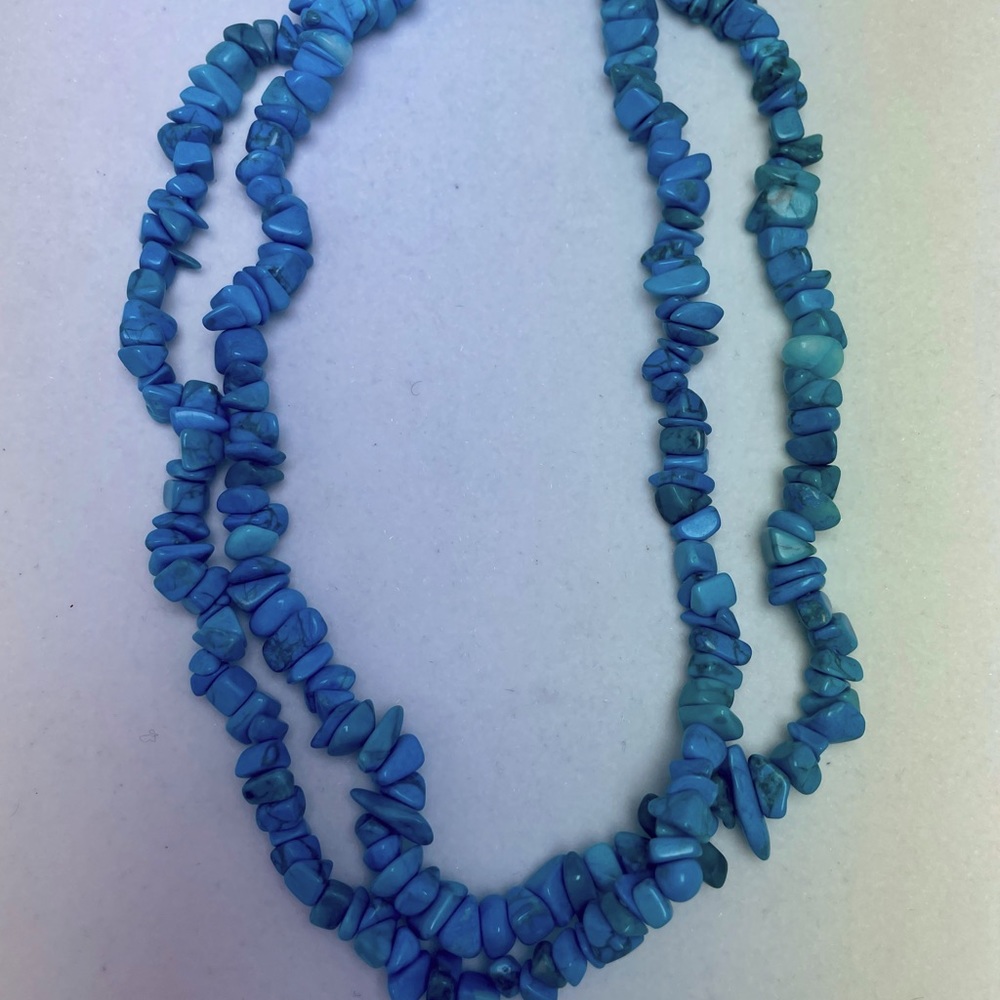 Vintage Blue Turquoise Necklace